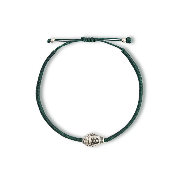 دستبند نقره بودا 1