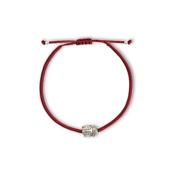 دستبند نقره بودا 2