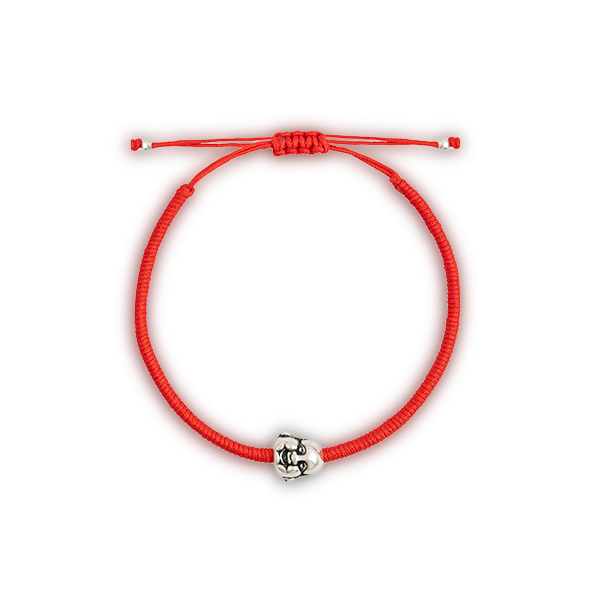 دستبند نقره بودا 3