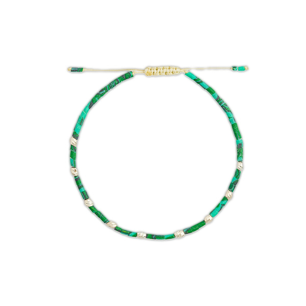 دستبند نقره گوی