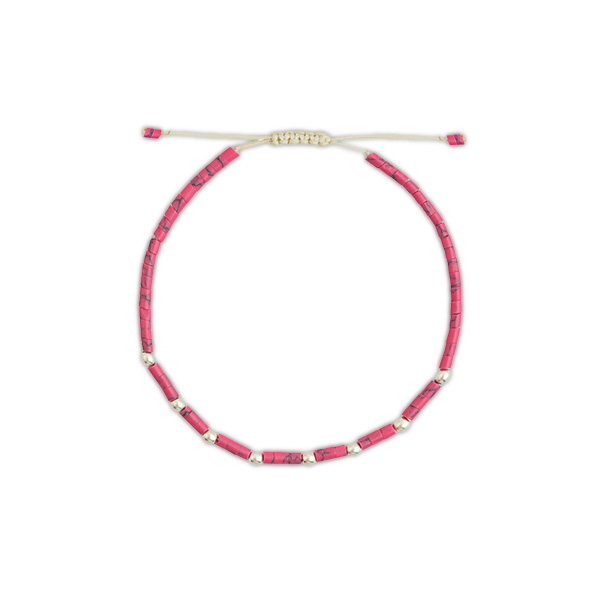 دستبند نقره گوی