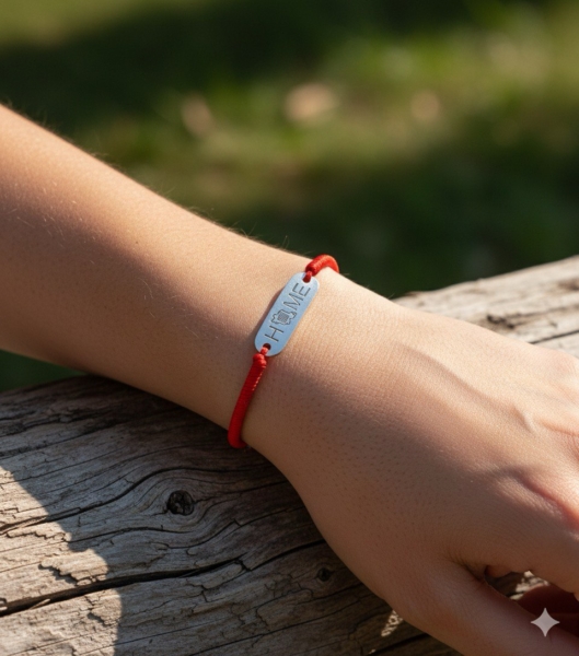 دستبند نقره HOME