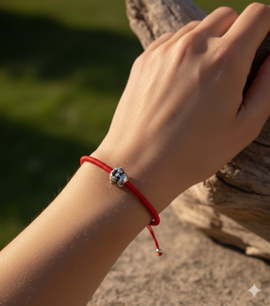 دستبند نقره بودا 3