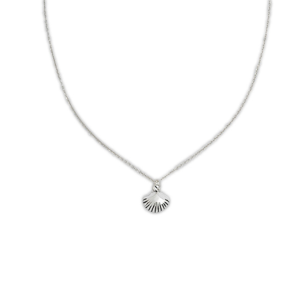 گردنبند نقره صدف