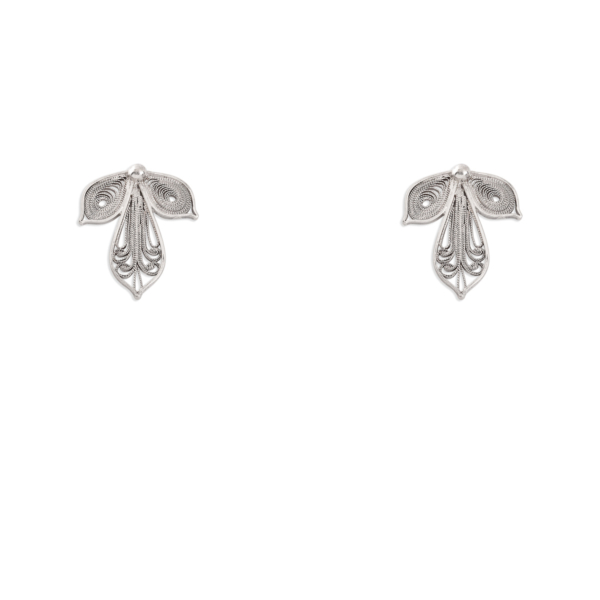 گوشواره نقره جفت مایا