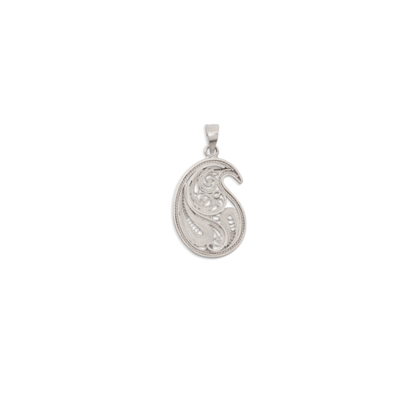 آویز نقره حوض نقاشی