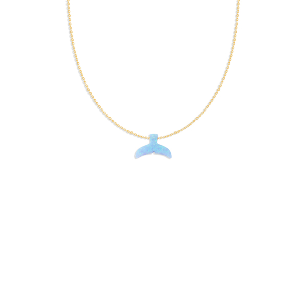 گردنبند طلا دم وال اپال