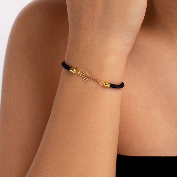 دستبند طلا هواپیما