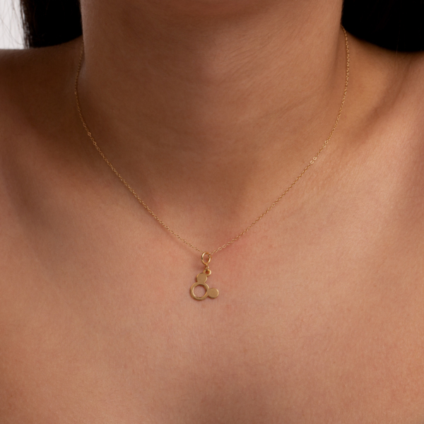 آویز طلا میکی