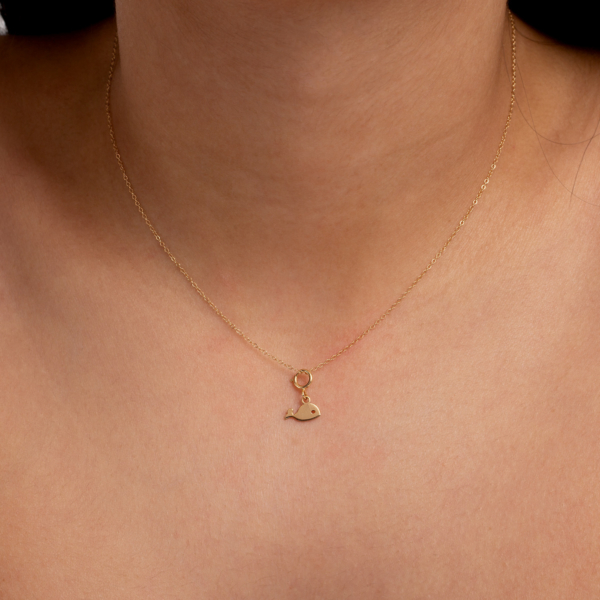 آویز طلا دلفین