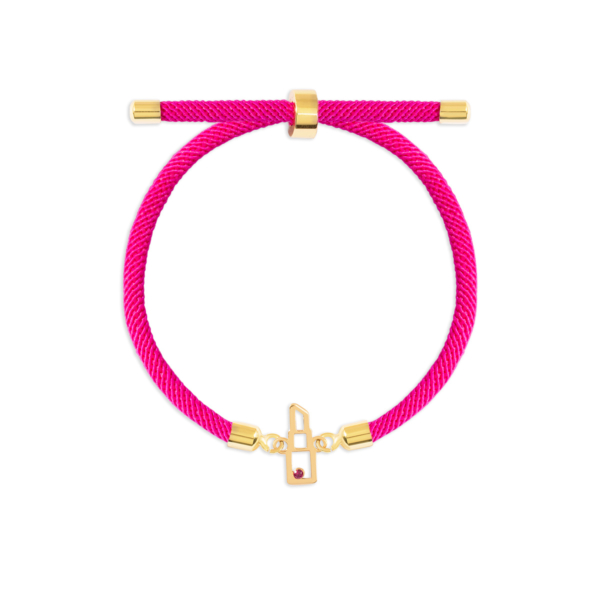 دستبند طلا رژ لب