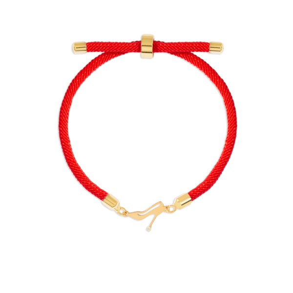 دستبند طلا کفش پاشنه