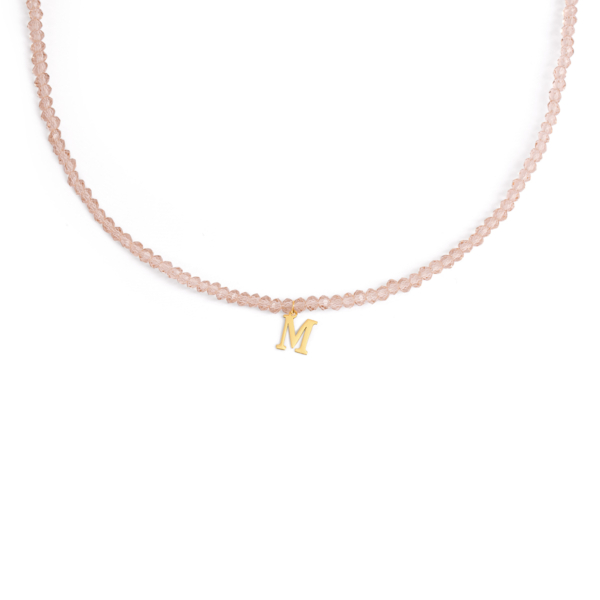 گردنبند طلا حرفM