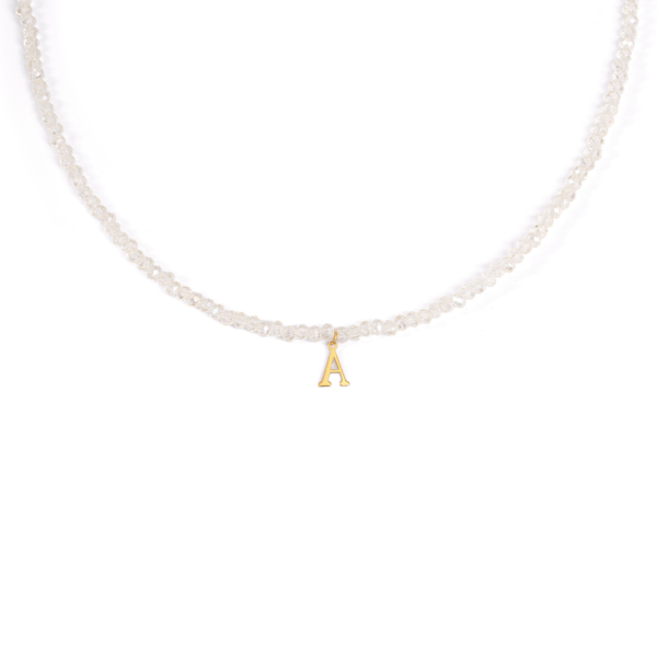 گردنبند طلا حرف A