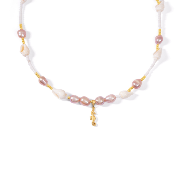 گردنبند طلا اسب دریایی