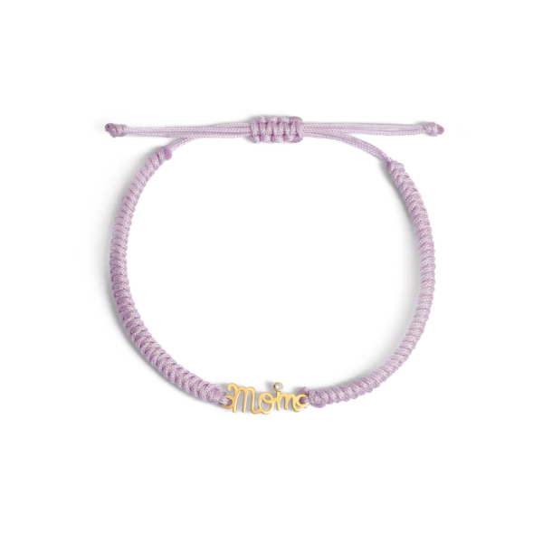 دستبند طلا MOM و لونا