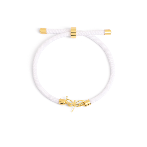 دستبند طلا سنجاقک و لونا