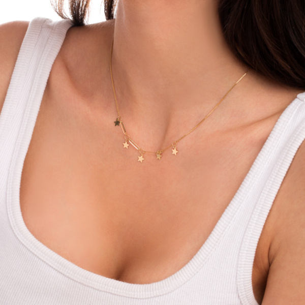 گردنبند طلا ستاره