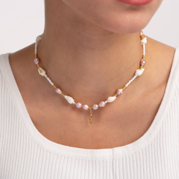 گردنبند طلا اسب دریایی