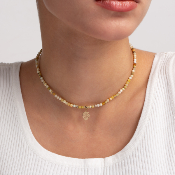 گردنبند طلا برگ انجیر
