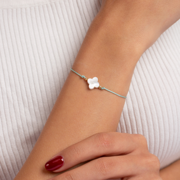 دستبند طلا ونکلیف سبز