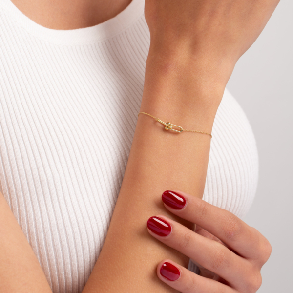 دستبند طلا تیفانی