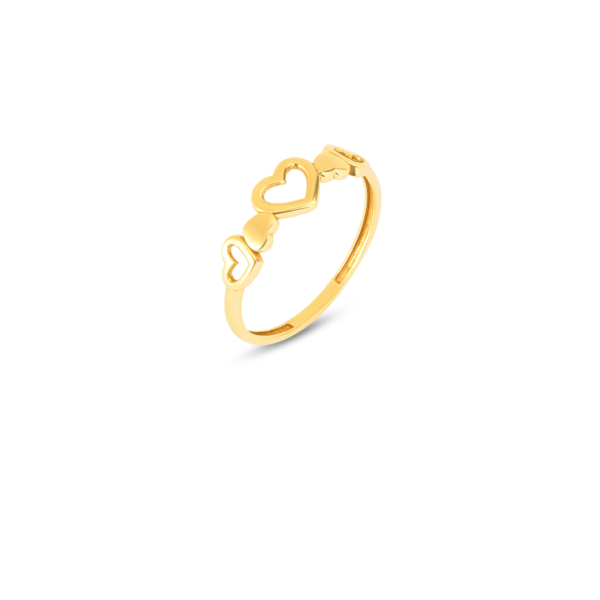 انگشتر طلا قلبی