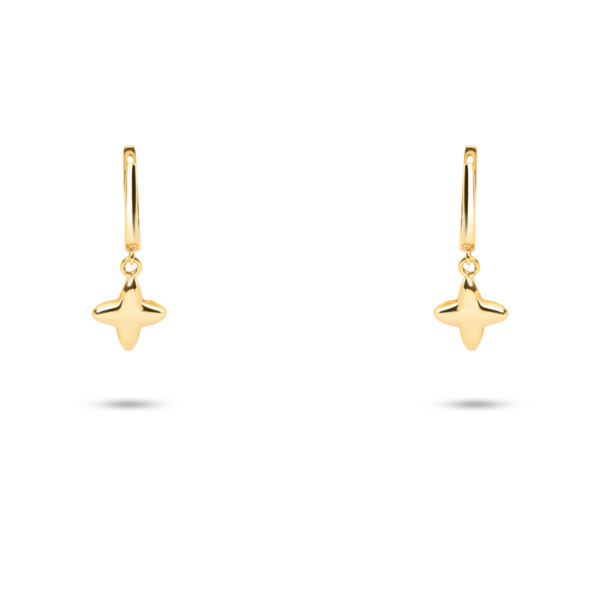 گوشواره طلا چهار پر