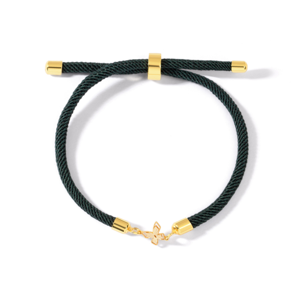 دستبند طلا پروانه