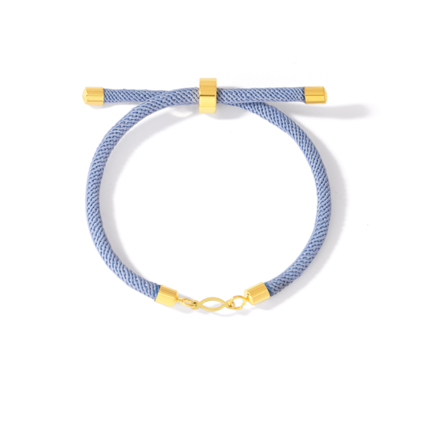 دستبند طلا بیضی