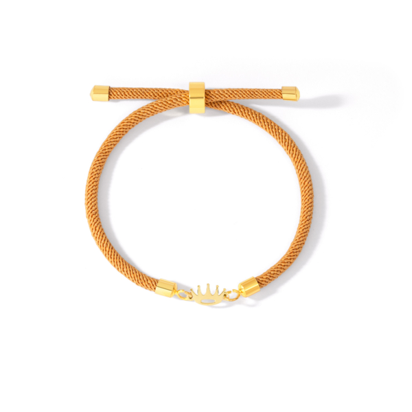 دستبند طلا تاج