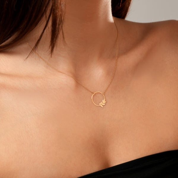 گردنبند طلا گندم