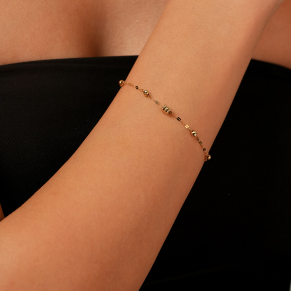 گردنبند طلا گوی برنارد