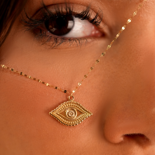 گردنبند طلا چشم