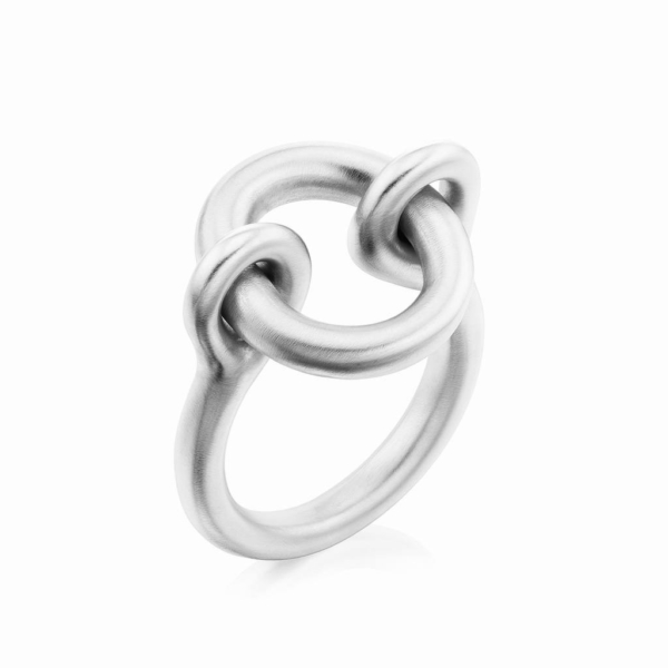 انگشتر نقره نگین دایره