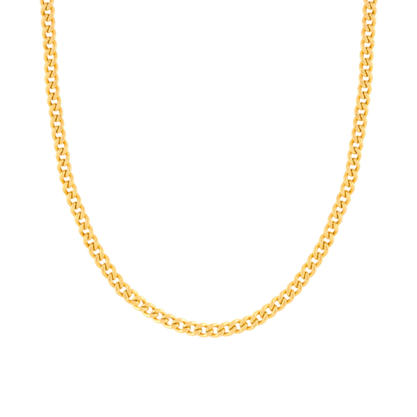 گردنبند زنجیری طلا کارتیه 5 میلی متری