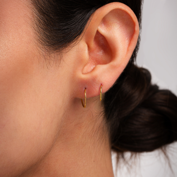 گوشواره طلا حلقه ای کوچک