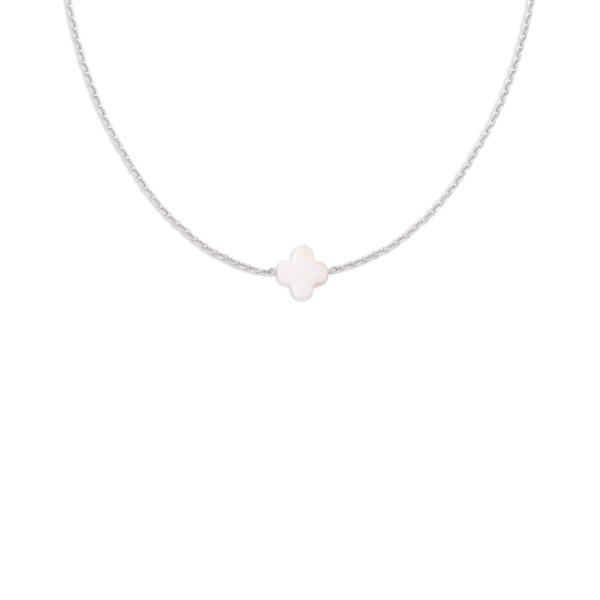 گردنبند ونکلیف نقره صدفی