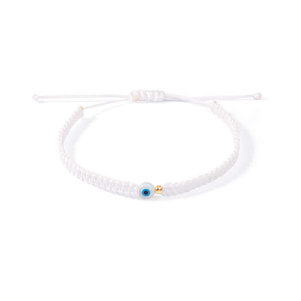 دستبند طلا چشم نظر و گوی