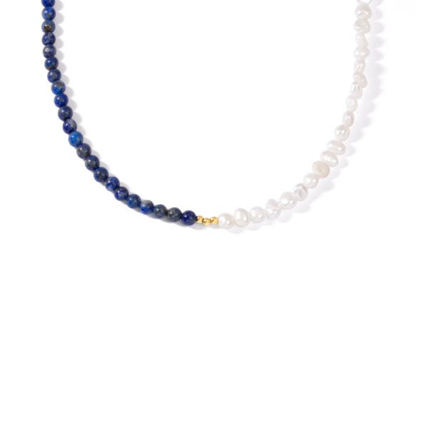 گردنبند طلا ماه و دریا