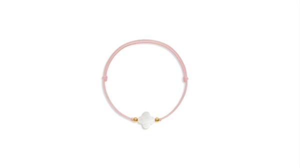 دستبند طلا ونکلیف صدفی و گوی