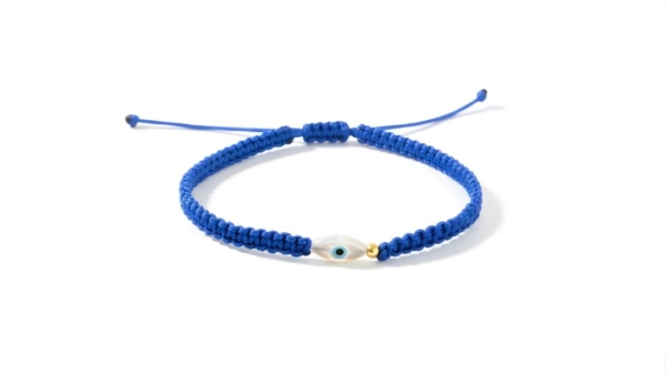 دستبندطلا چشم نظر کشیده و گوی