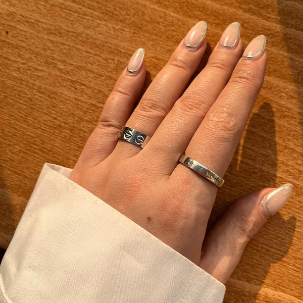 رینگ نقره شاین