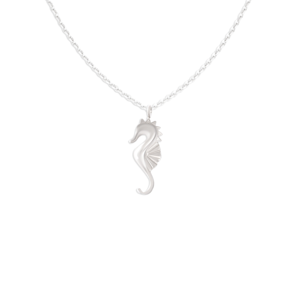 گردنبند نقره اسب دریایی