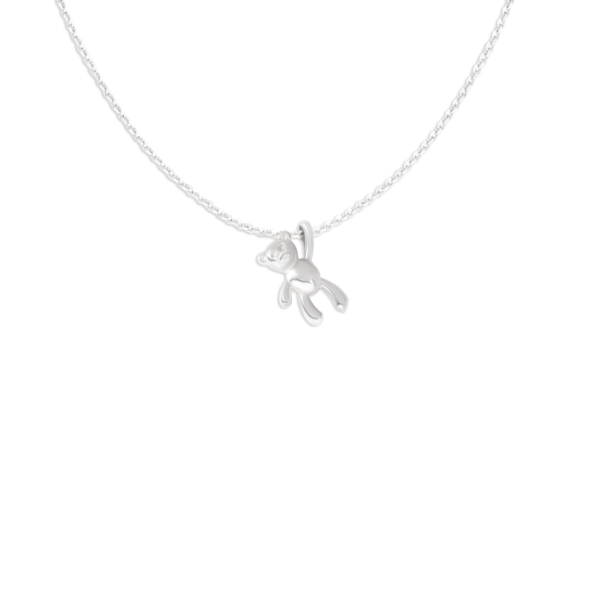 گردنبند نقره تدی