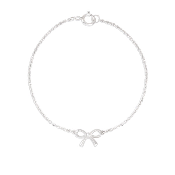 دستنبد نقره پاپیون گره