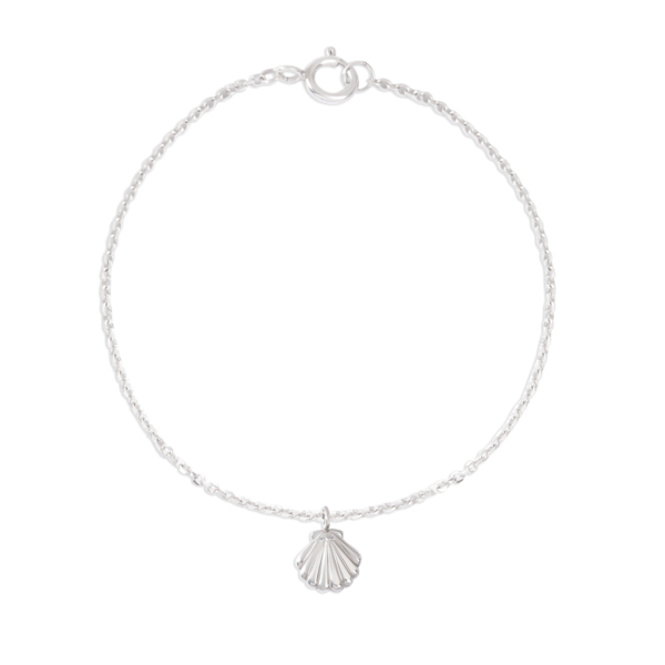 دستنبد نقره صدف