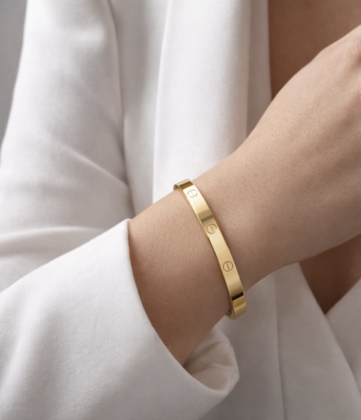 بنگل طلا کارتیه لاو