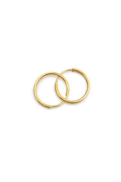 گوشواره طلا حلقه ای آورین