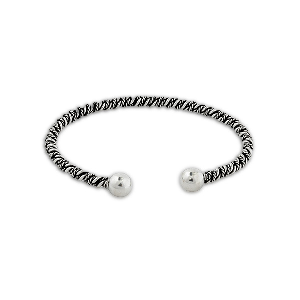 بنگل نقره تنیده